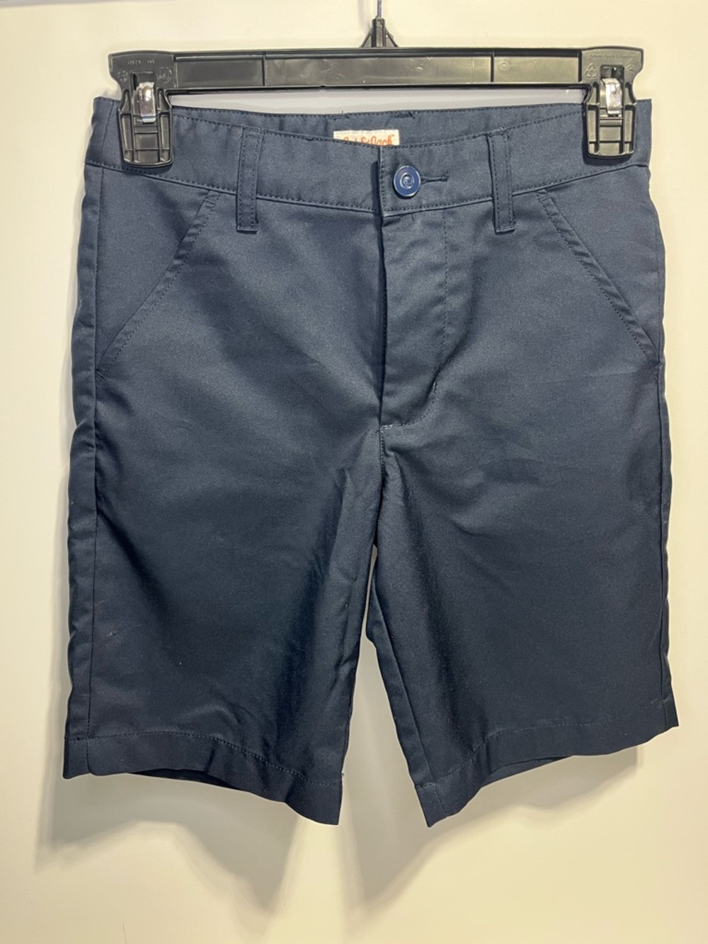 Dry Fit Navy Blue Flat-Front Boy's Shorts Cat & Jack Size 10 EUC